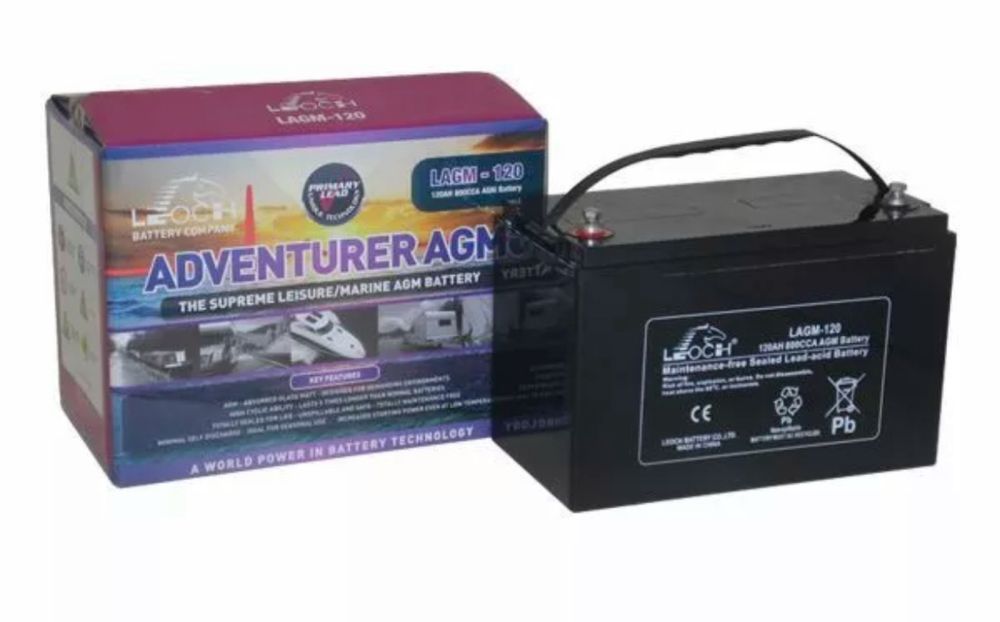 Аккумулятор батарея 120 Ah AGM