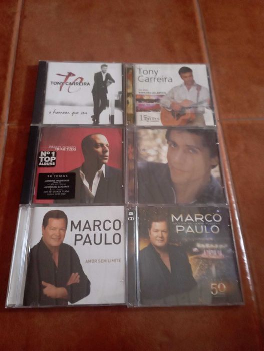 CD's de música vários