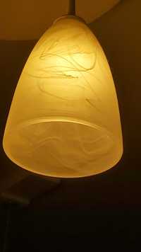 Lampa sufitowa szklany klosz