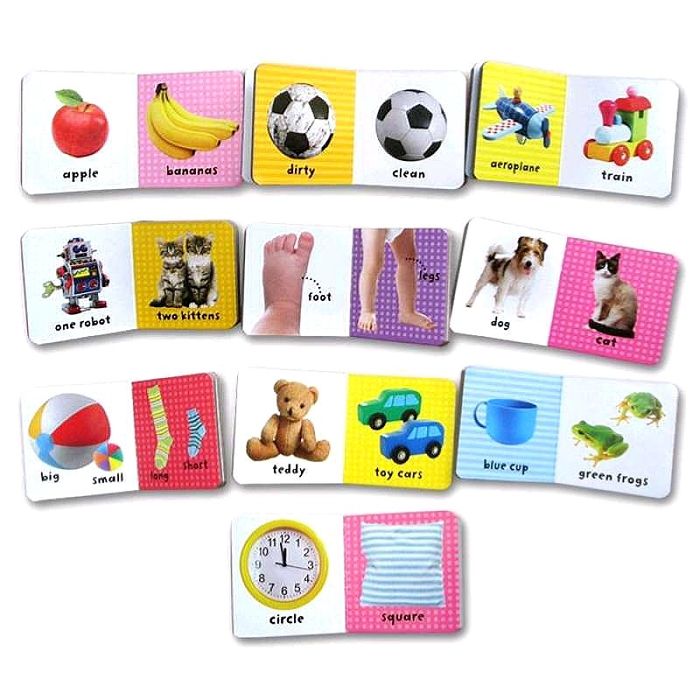 My First Learning 10 Chunky Books Tower biblioteczka pierwsze słowa