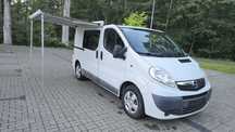 Opel vivaro_2008r_Klima_Bardzo niski przebieg _Kamper_Moskitiera_Fiamm