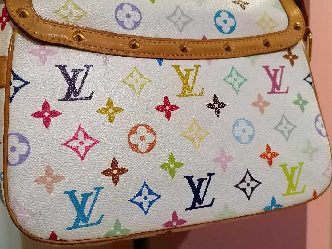 Vintage Torebka  "SOLOGNE" Louis Vuitton x projektant Takashi Murakami