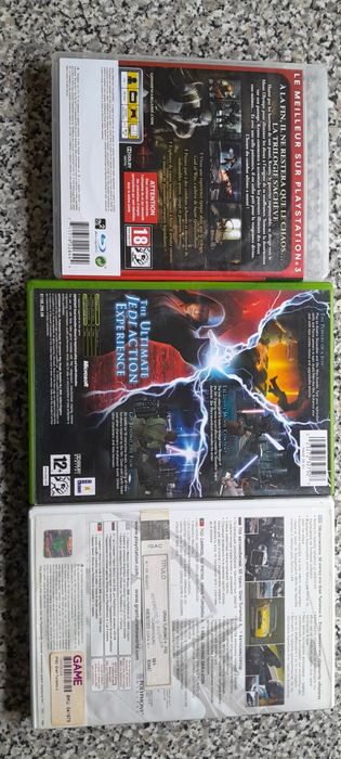 Star wars episode 3 evenge of the sith/God of war 3/Gran turismo 4