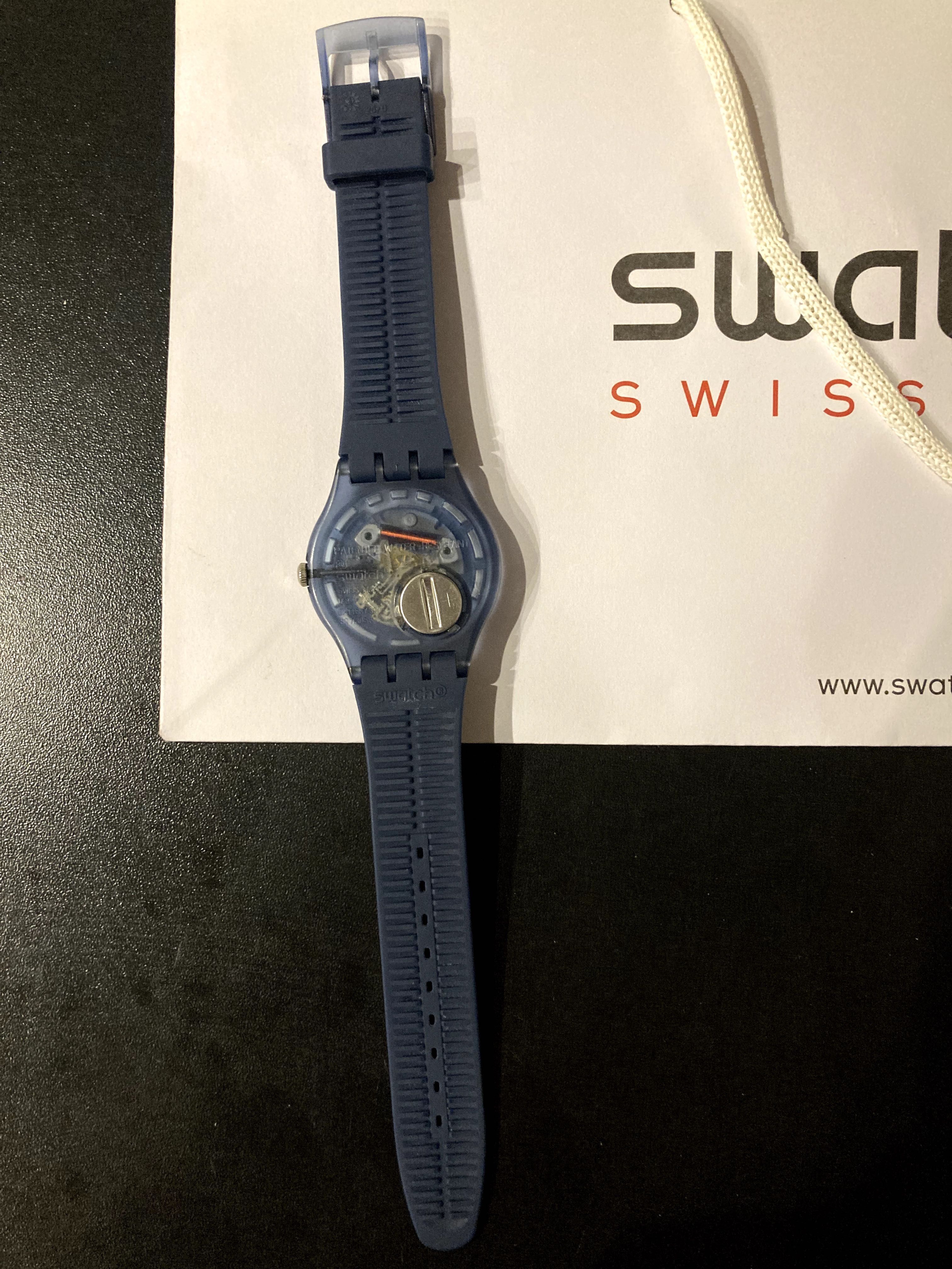 Zegarek Swatch Blue Debel