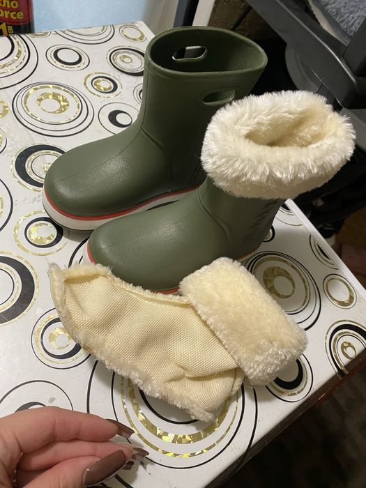 Детские резиновые сапоги