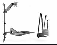 Uchwyt na monitor oraz komputer DIGITUS Workstation DA 90372