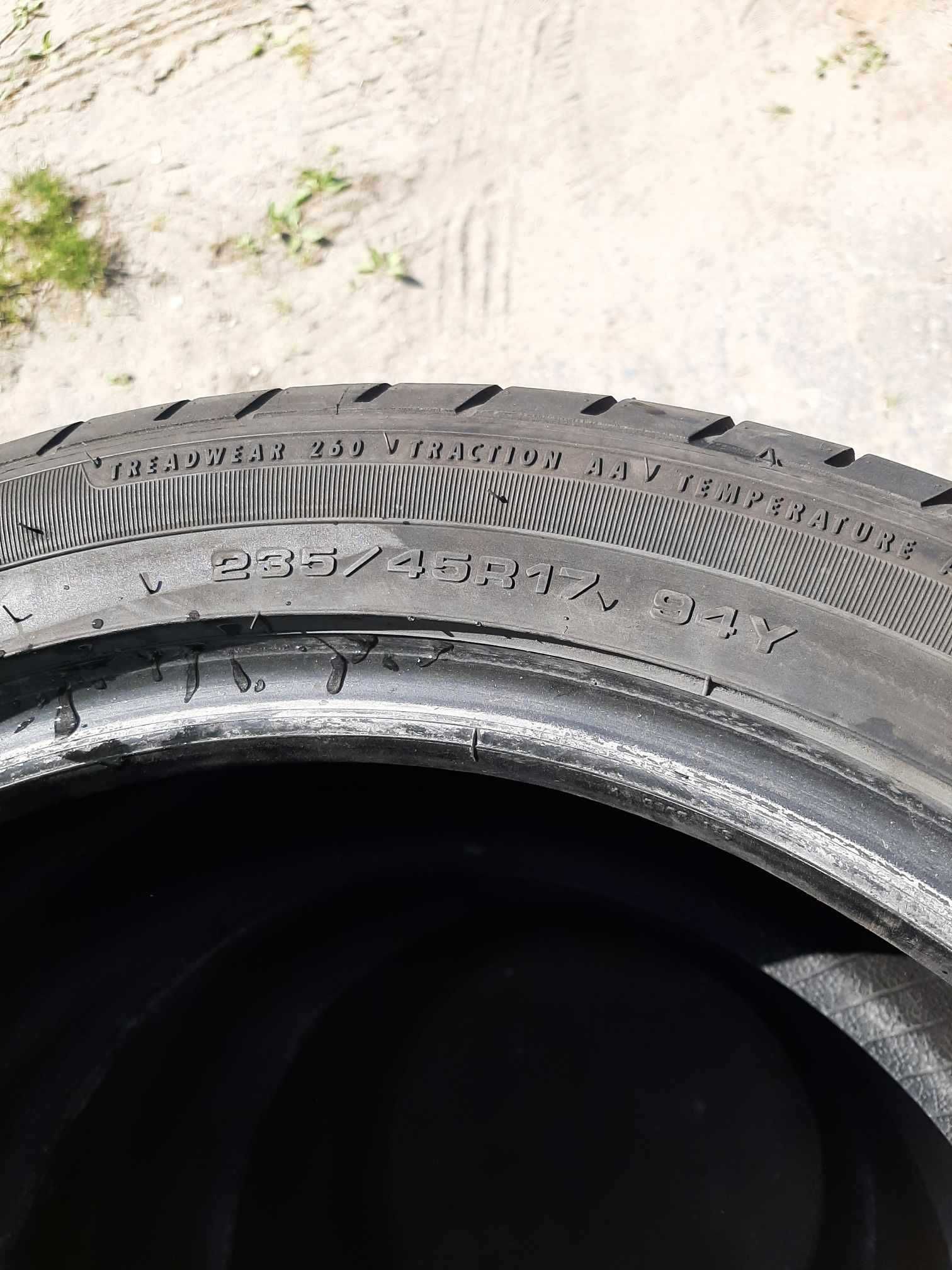 Opony letnie KELLY 235/45R17 4 sztuki