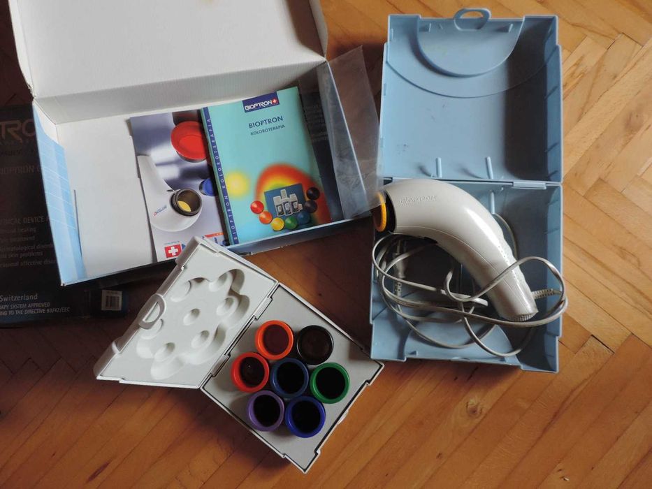 Bioptron Zepter Compact III - cały zestaw + statyw