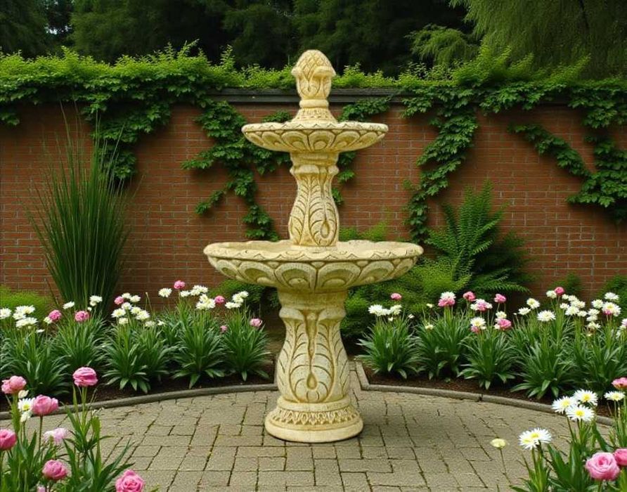 Fontanna Bolońska dwu poziomowa figura ogrodowa AG-BET