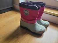 Buty śniegowce dla dziewczynki roz. 33-34