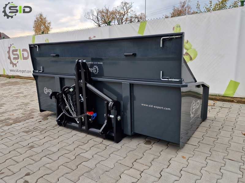 Skrzynia ładunkowa ciężka, skrzynia transportowa 2,2 m x 1,25 m SID