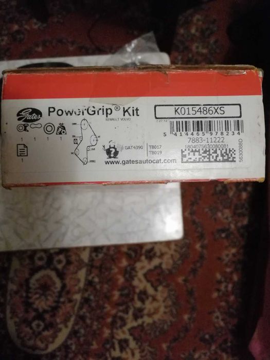 Комплекти  ГРМ двигатель 1.5DCI, 1.9 DCI PowerGrip Kit.
