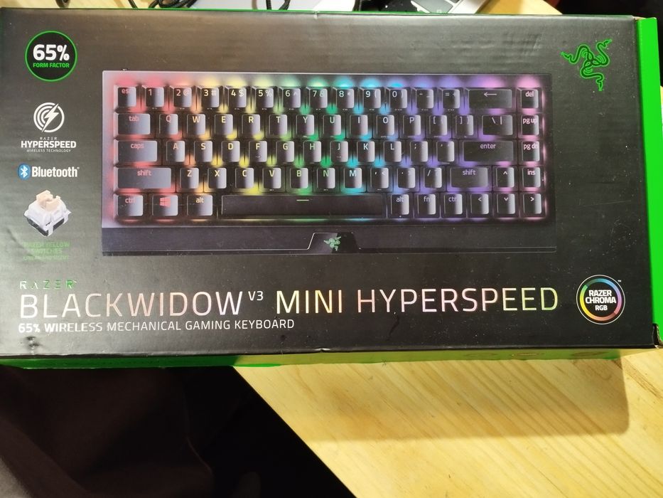 Teclado Razer Blackwidow V3 Mini Hyperspeed