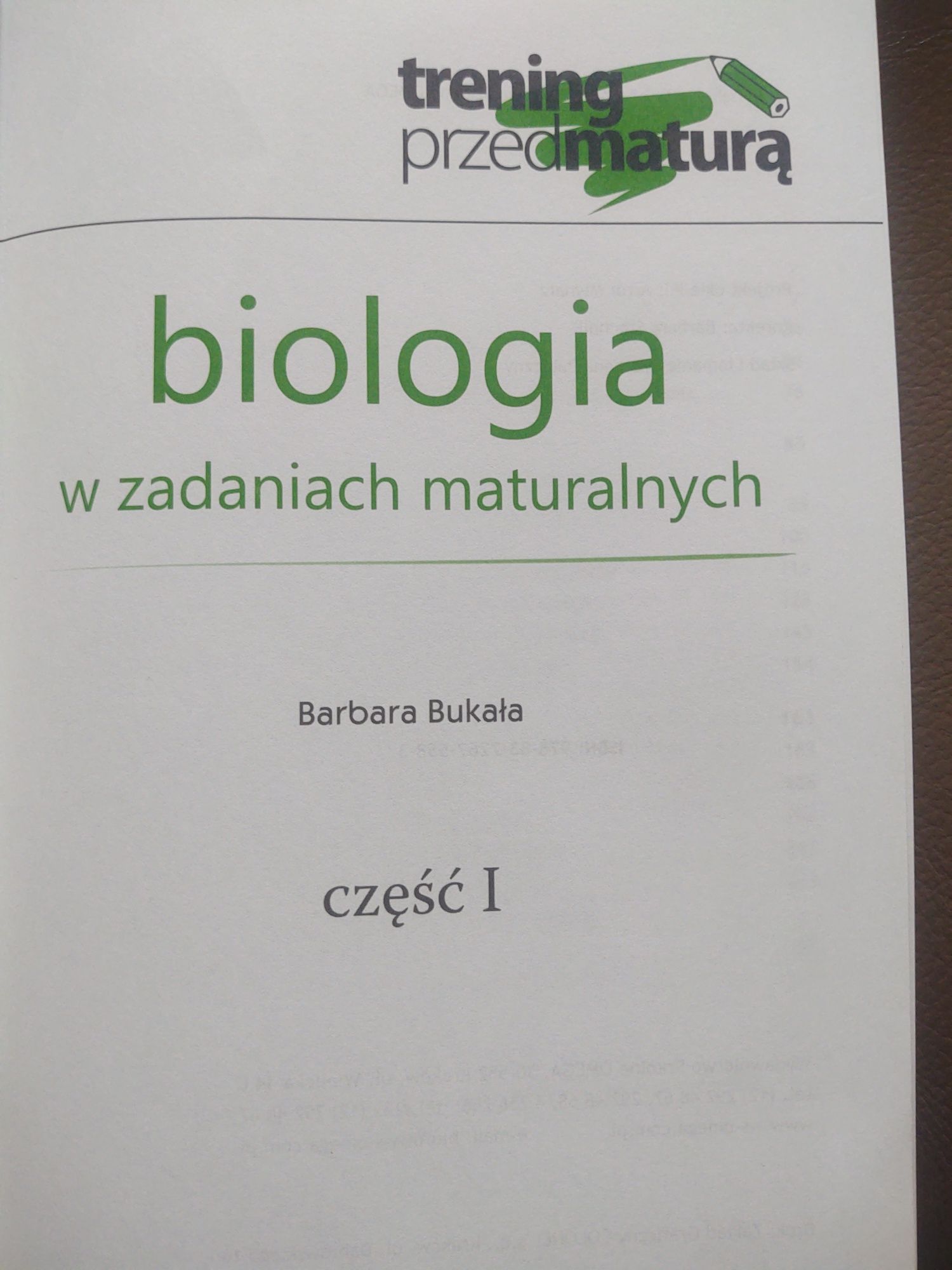 Biologia w zadaniach maturalnych