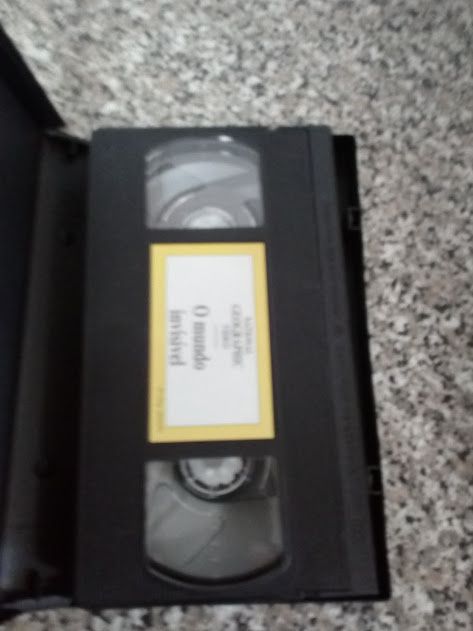 VHS Cassate National Geographic O Mundo Invisíbel 91