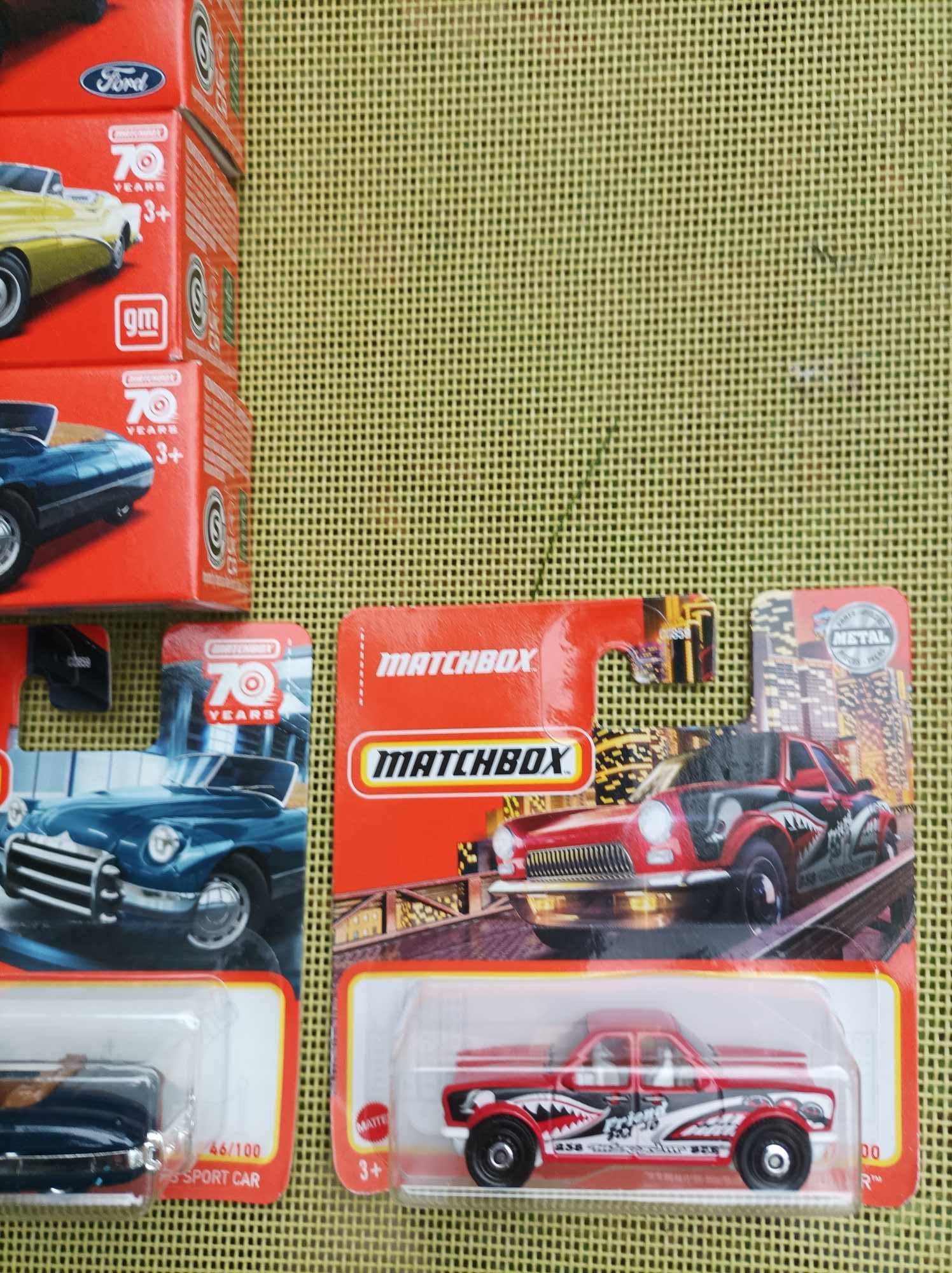 10 modeli amerykańskich samochodów retro z lat 30-70 z Matchebox