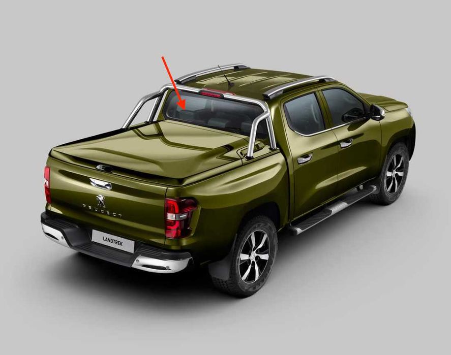 Peugeot Landtrek - Заднє скло нове оригінал