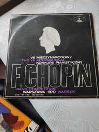 Płyta winylowa z koncertem pianistycznym Chopena
