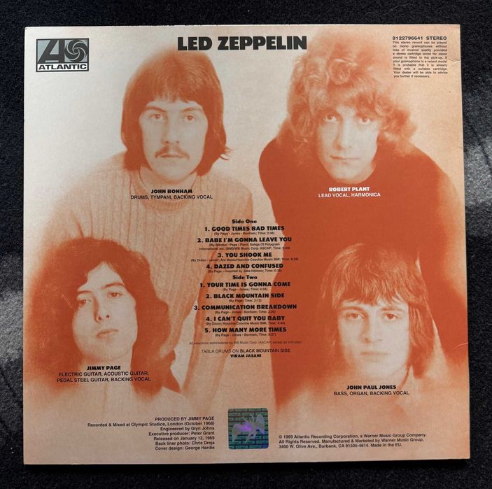 Led Zeppelin I,II,III,IV