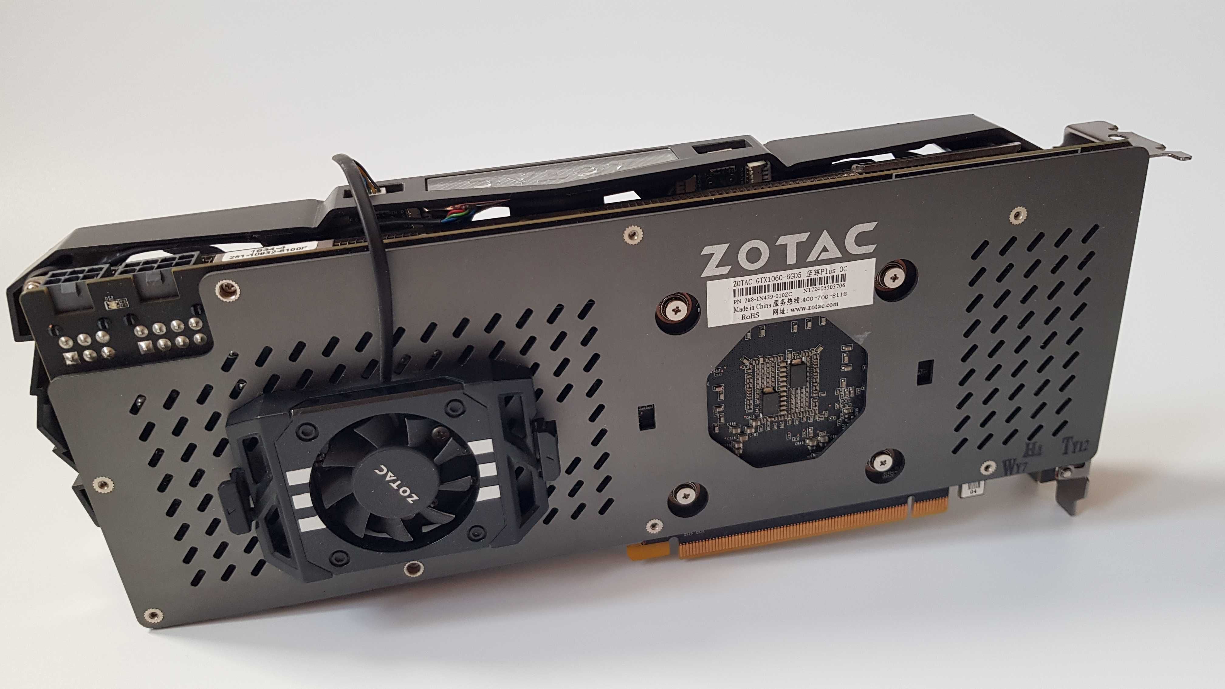 Видеокарта ZOTAC NVIDIA GeForce GTX1060 6GB