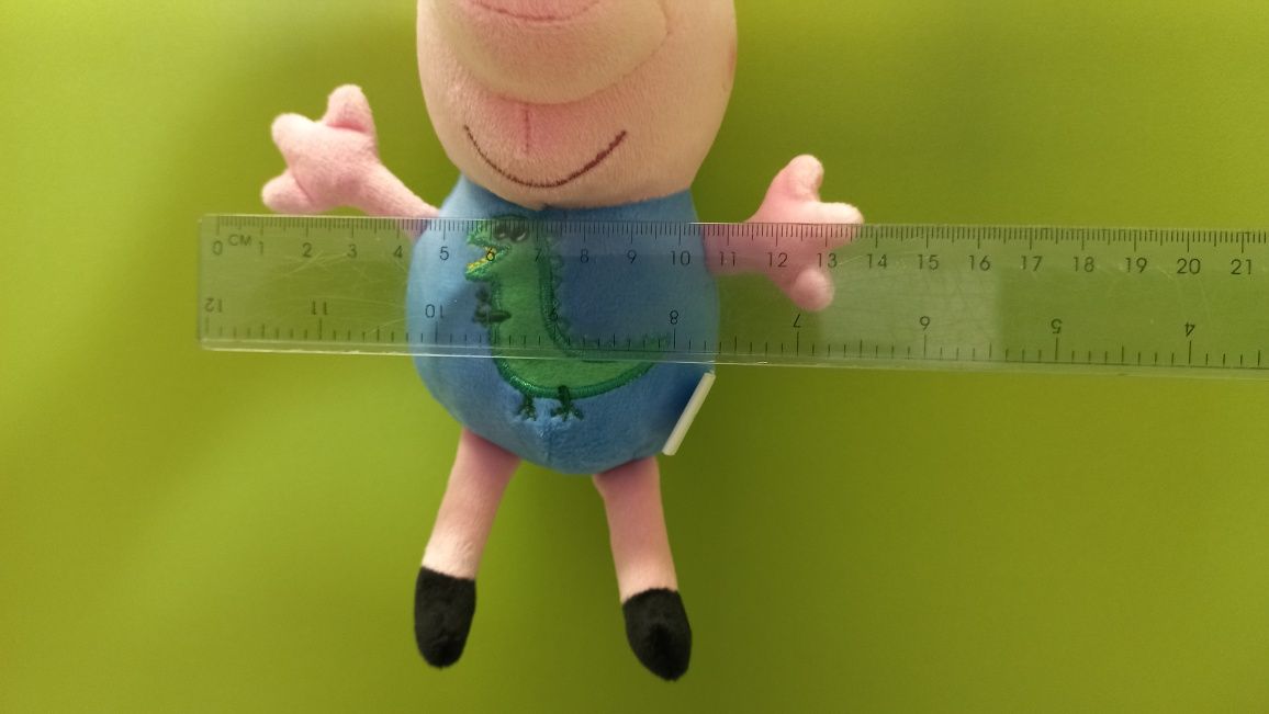 Świnka Peppa maskotka George Dżordż Peppa Pig Nowa w folii