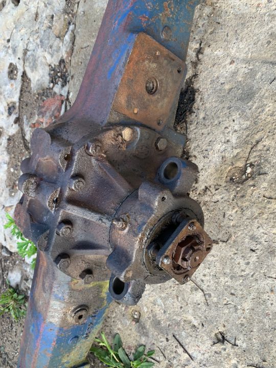 135 4333 0 Most napędowy przedni, piasta, zwolnica SAME, ZF, 9000 124 0