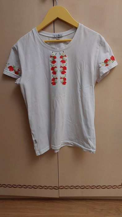 Вышиванка-футболка, рост 164 см