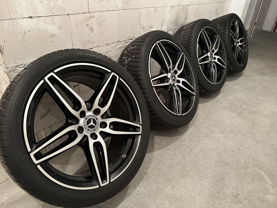 Mercedes 19” 5x113 19 AMG W213 W214 W205 Night 8J ET43 9J ET49 zimowe