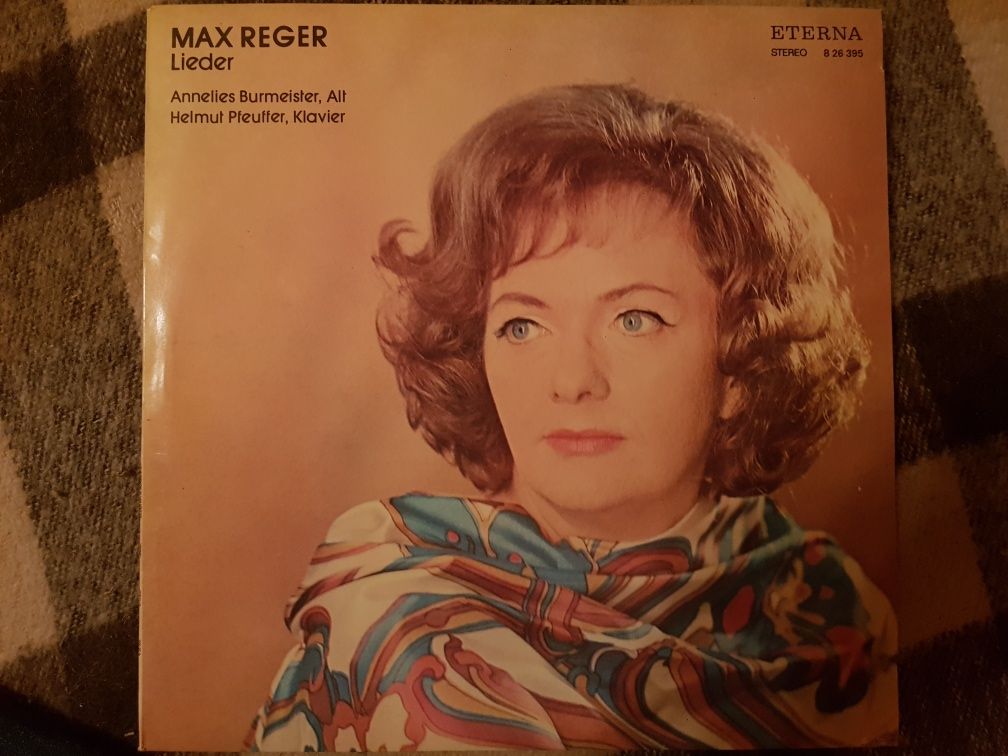 Vinyl M.Reger Annelies Burmeister, H. Pfeuffer Lieder Eterna GDR 1973