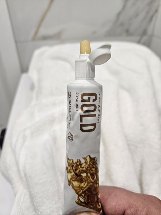 Pasta do zębów splat gold