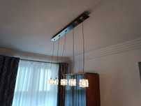 Lampa wisząca pięciopunktowa.