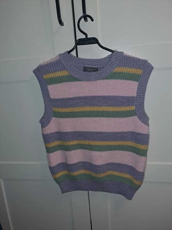 Sweter kamizelka