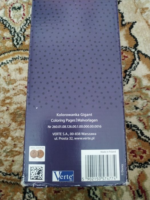 2kolorowanki Gigant 100×70 Myszka Miki Verte