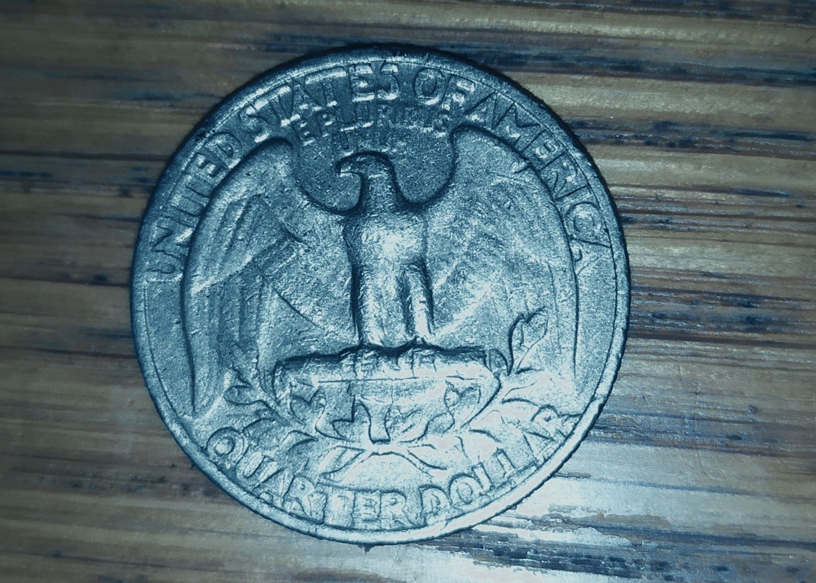 Quarter dollar 1969 rok