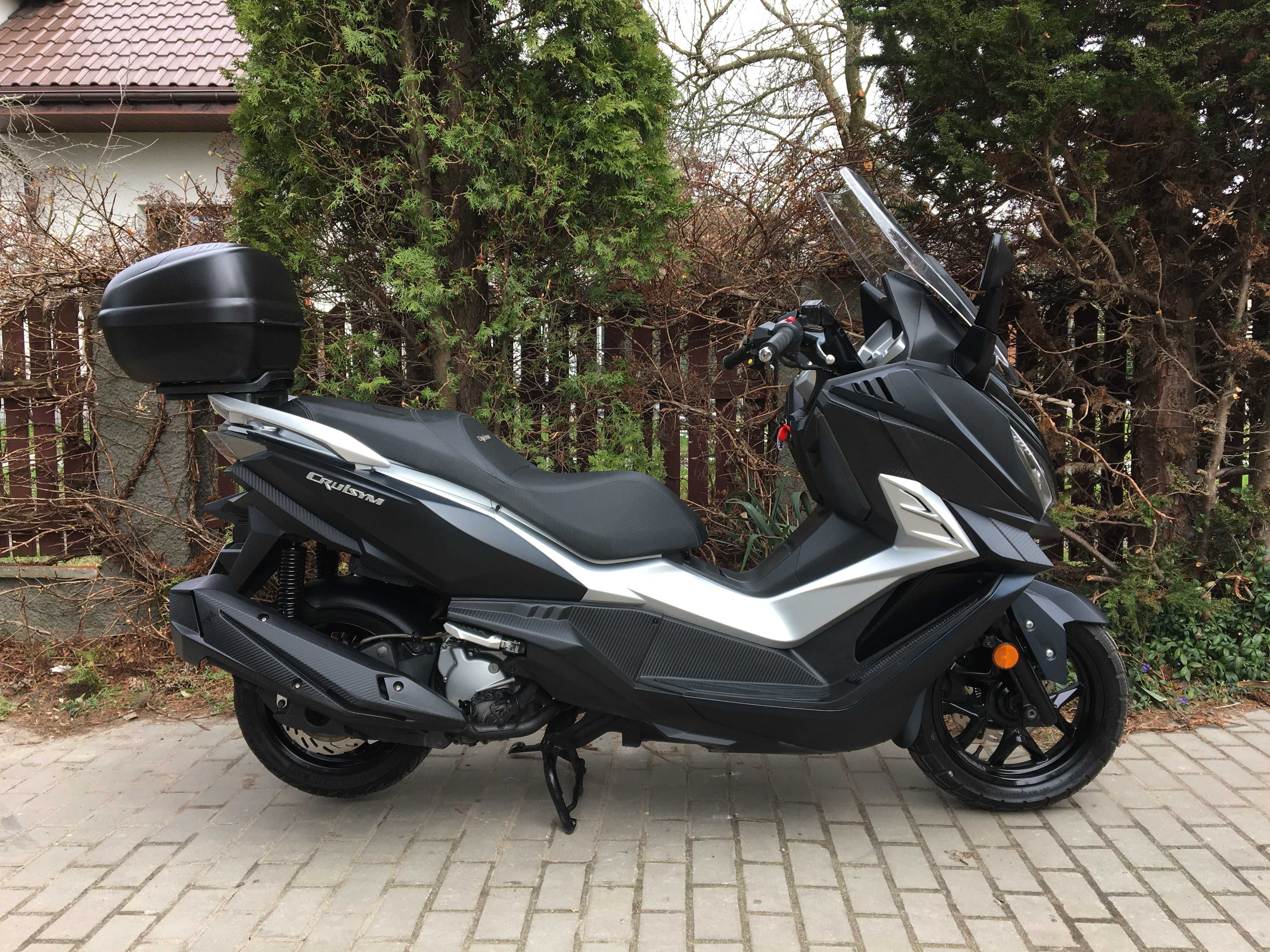 Sym Cruisym 300/125, 2018r ABS, Led, przebieg 13600km, Kymco downtown