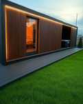 Domowe Spa Sauna Balia Ogrodowa Jacuzzi  SaunaWynajem Inwestycja Domek