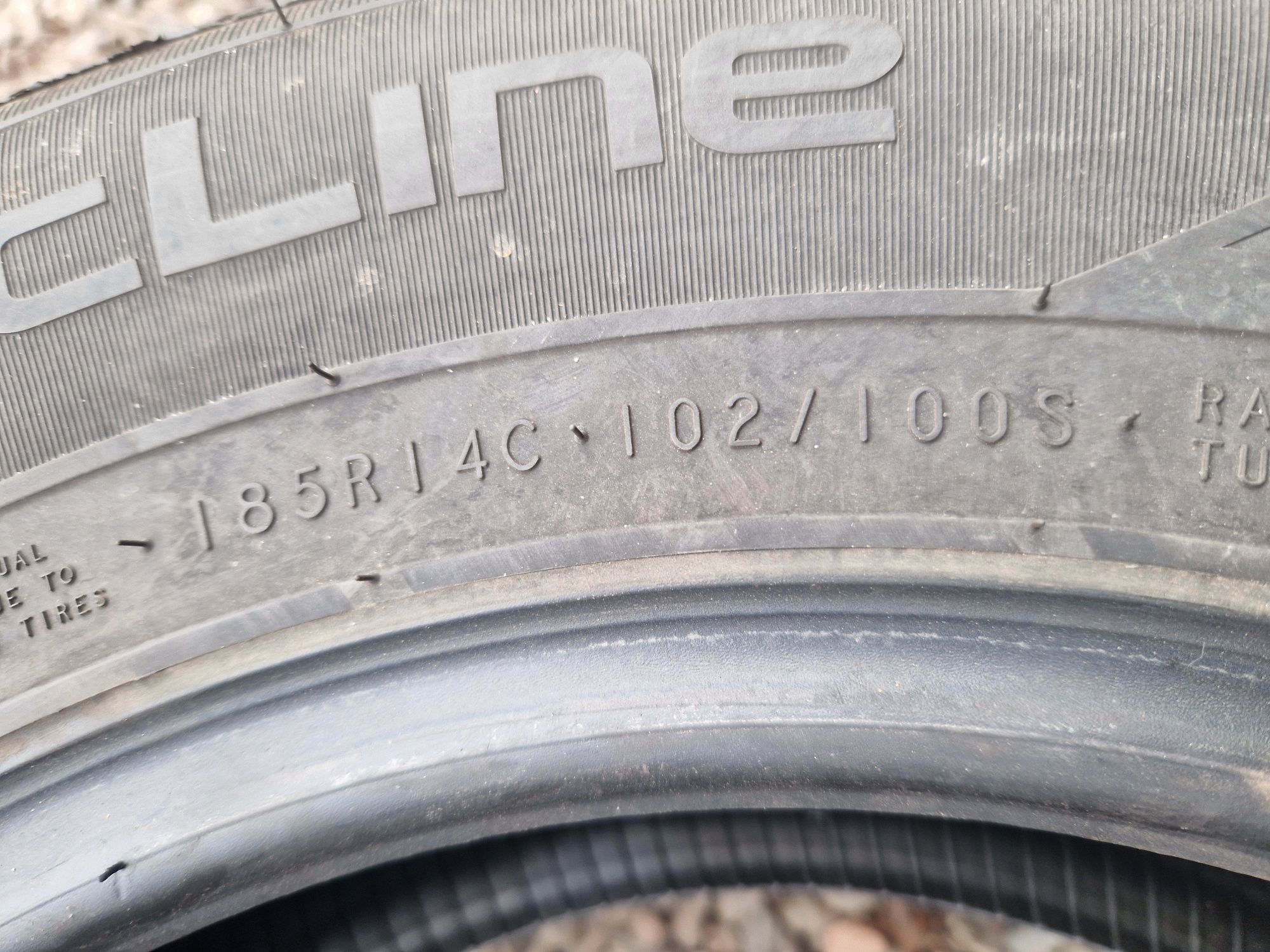 2 opony 185/14C Nokian cLine