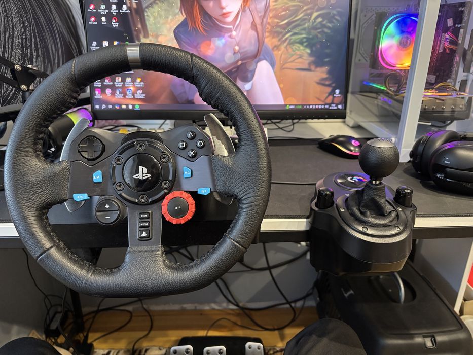 Ігровий руль logitech g29 + shifter