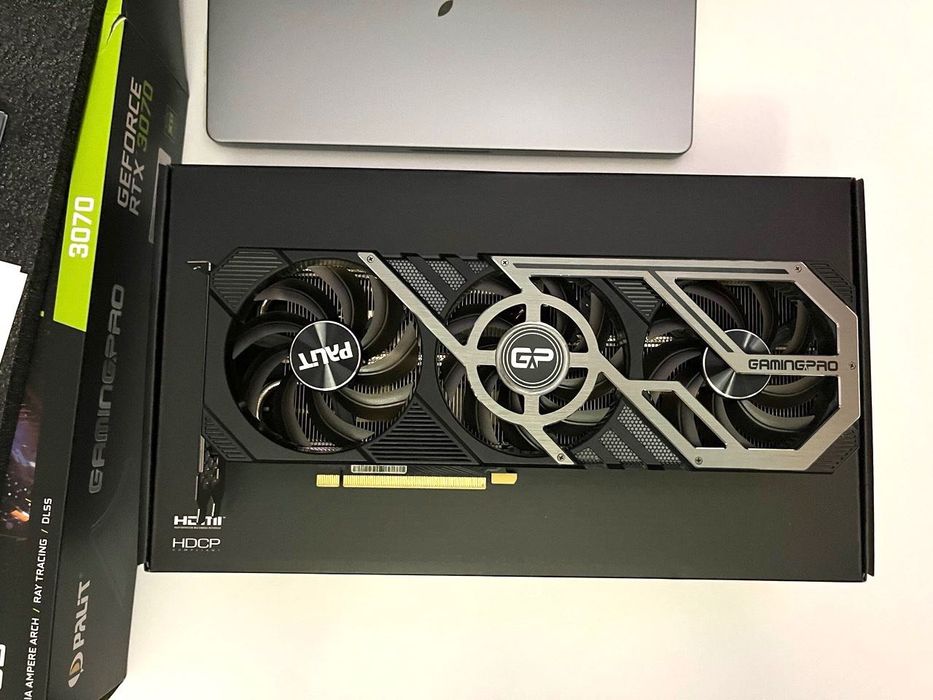 Відеокарта Palit GeForce RTX 3070 GamingPro OC 8GB (Розетка)