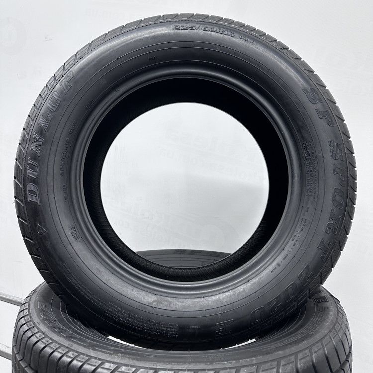 2шт бу літо 225/60/R16 ЯК НОВІ Dunlop SP Sport 2020 E