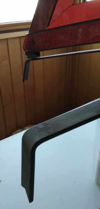 Знак аварийный дорожный ссср большой в чехле складной 52,5 х 44 см