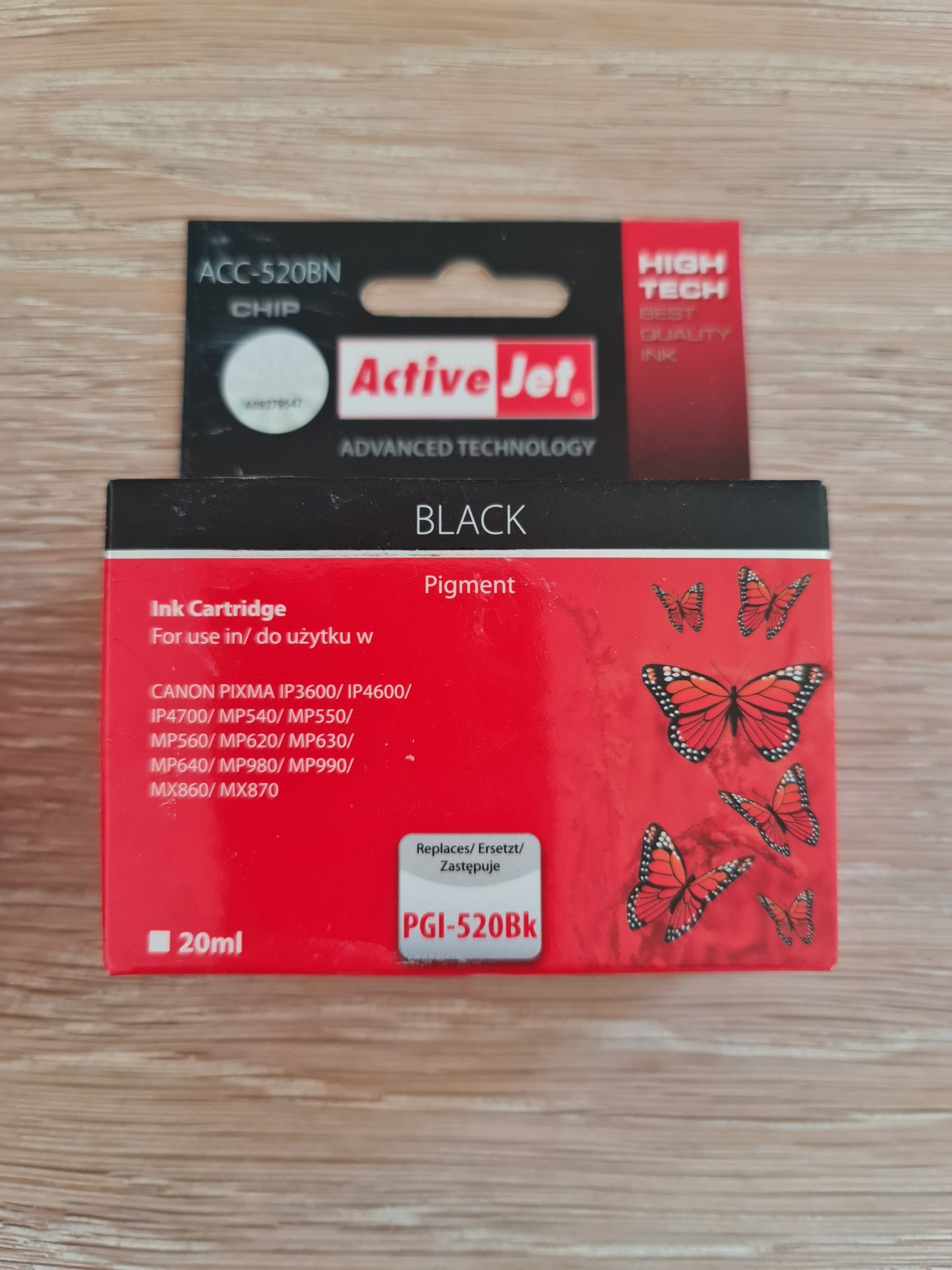 Cartridge, tusze do Canon MP640, MP630, MP980, MP990, MX840, MP560
