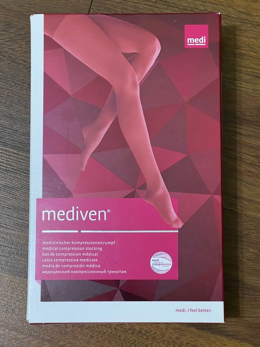 Компресійні панчохи mediven elegance, 1 клас, caramel, розмір 2