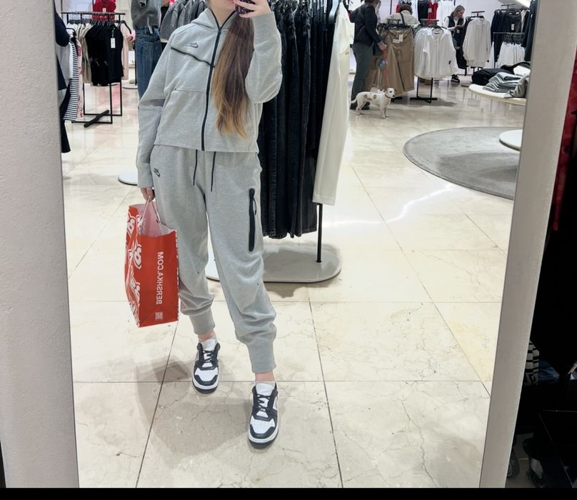 Костюм nike серый