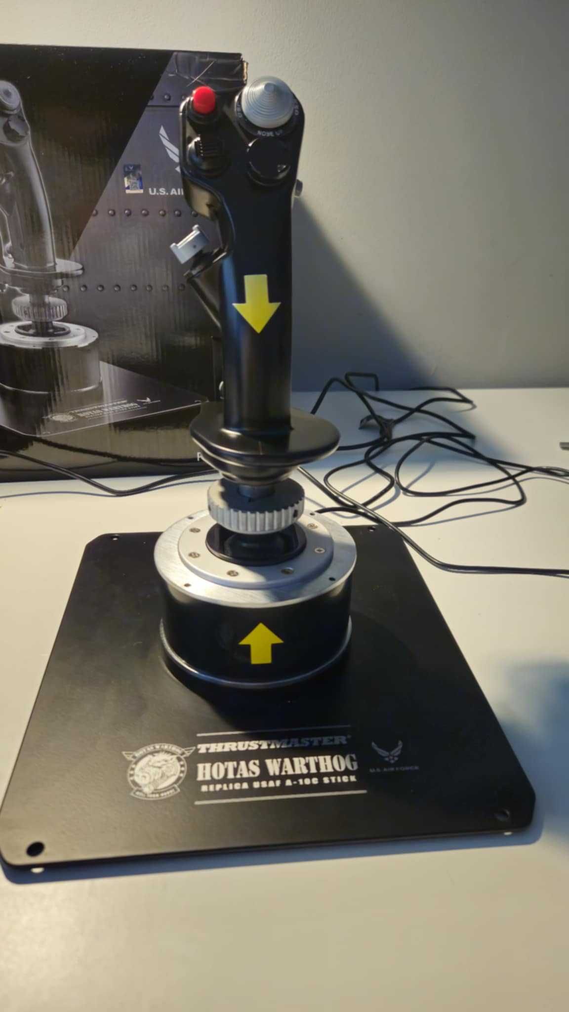 Thrustmaster Hotas Warthog jak nowy - joystick i przepustnica