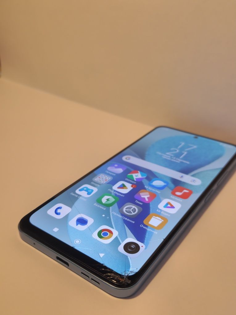 Redmi Note 12  8/256 дисплей тріснув