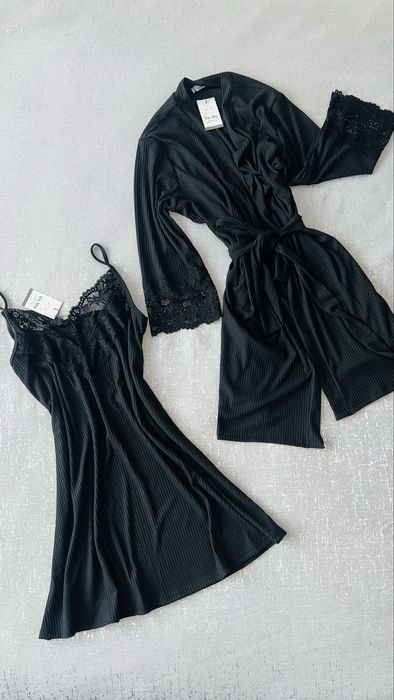 Комплект нічна сорочка та халат