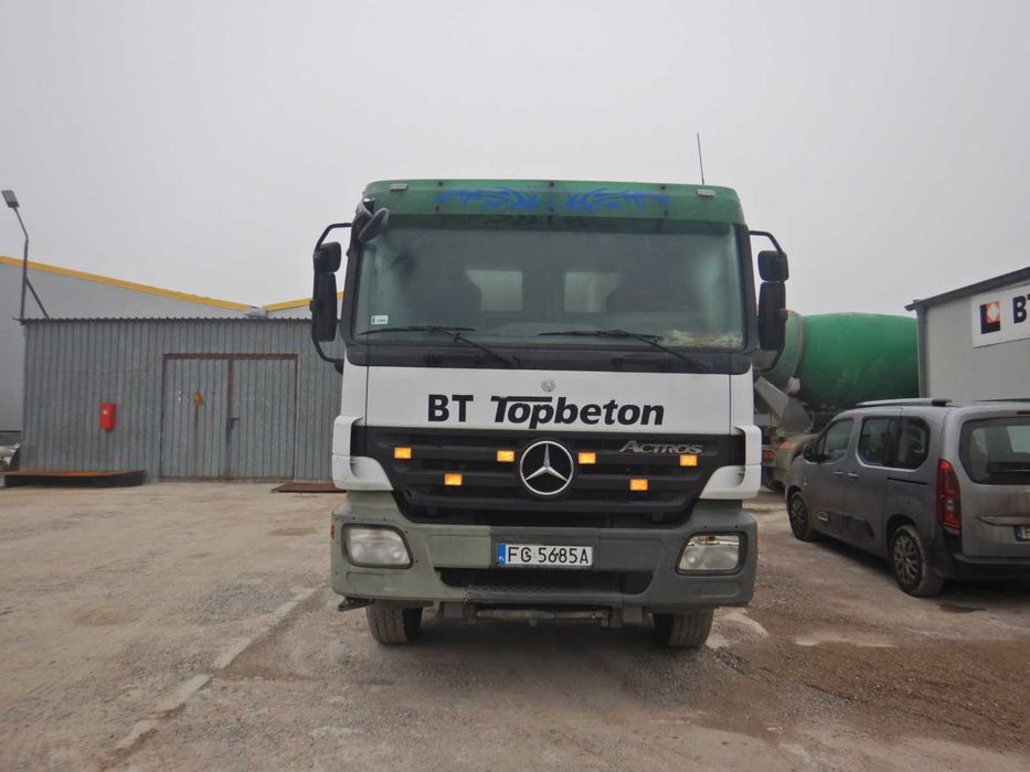 Betonomieszarka Mercedes-Benz Actros Leżajsk 9m