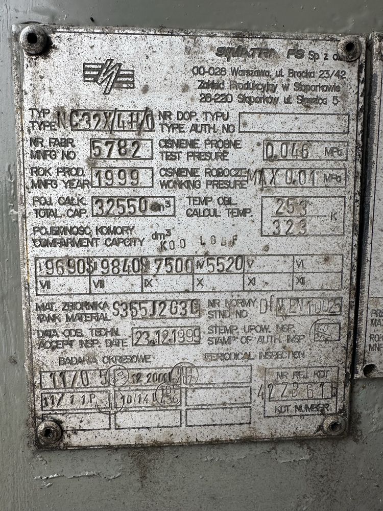 Enerco NC-32X цистерна