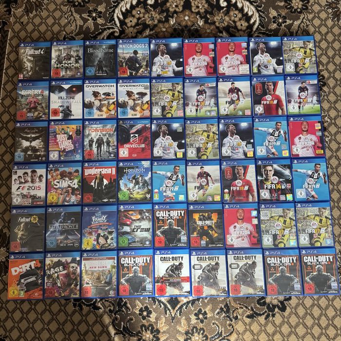 Продам игры на Ps4 Playstation 4 есть опт а также продаж отдельно